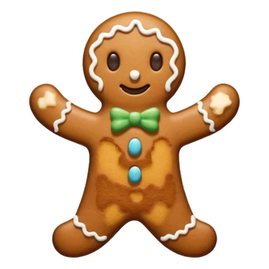 gingerbread cryptid  sticker