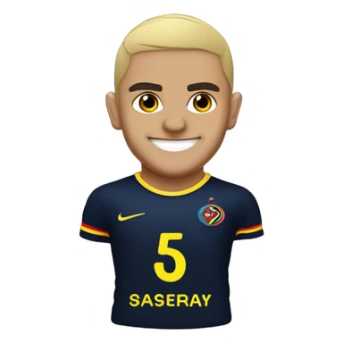 Mauro Icardi with Galatasaaray shirt sticker