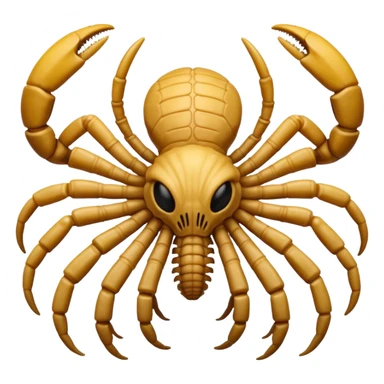 man with Facehugger sticker