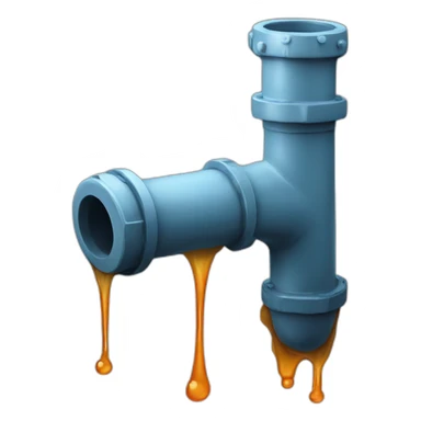 Pipe Water leak drip sticker