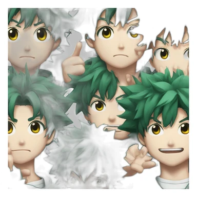 izuku midoriya sticker