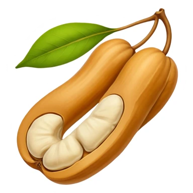 Make single simple Cashew dryfruit without leave  sticker