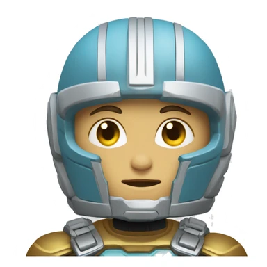 un cerebro super heroe, con capa y brazos fuertes sticker