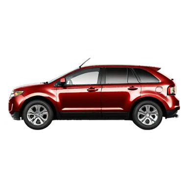 Ford edge red 2010 sticker