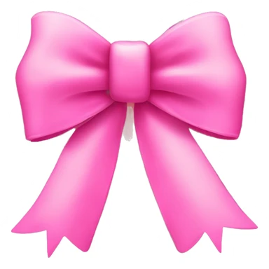 pink christmas bow christmas tree sticker
