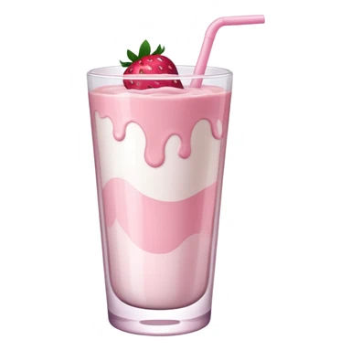 Strawberry milk sticker