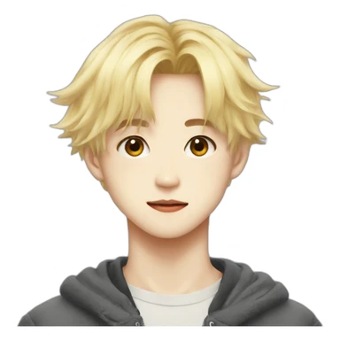 Bangchan Blond straykids sticker