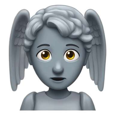 Weeping angel sticker