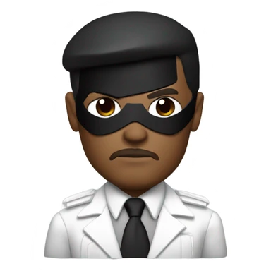 Nick Fury Marvel black eye patch one eye only sticker