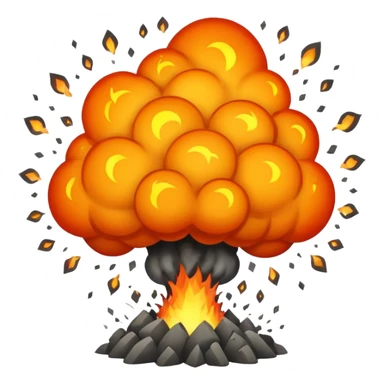 Explosion animation  sticker