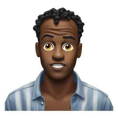 ksi con una frente enorme sticker