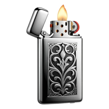 hipster lighter sticker