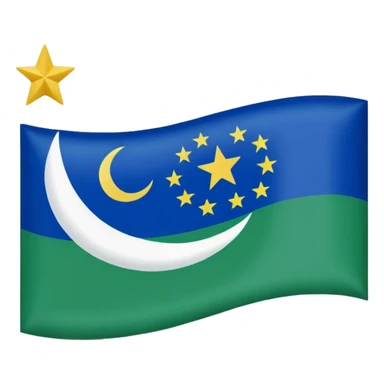 Uzbekistan flag sticker