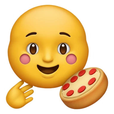 Emoji de un prohibido con la silueta de una persona obesa de fondo sticker