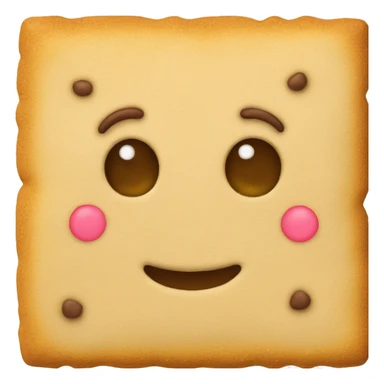 Graham cracker sticker