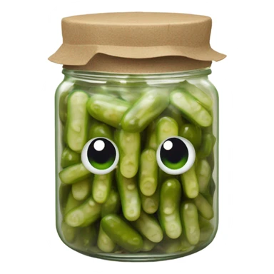 Pickle man sticker