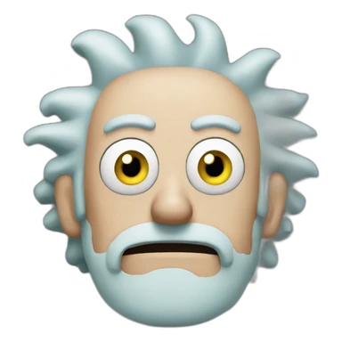 Rick from Rick and Morty sticker