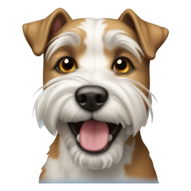 American Stanford terrier dog sticker