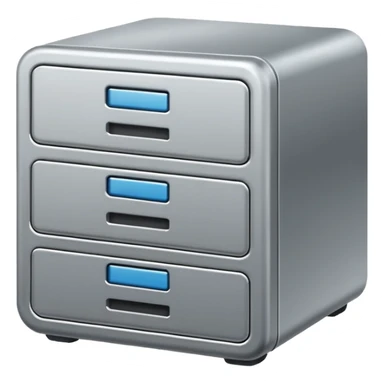 starter web hosting, simple server icon sticker