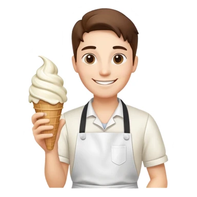 ice cream vendor sticker