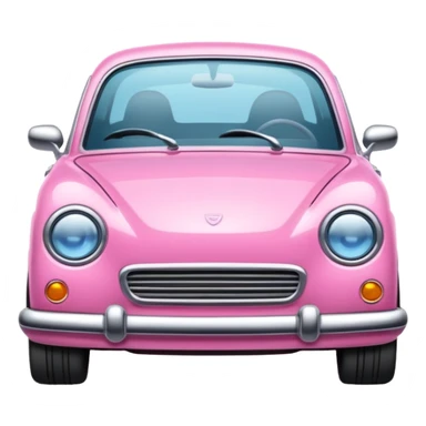 Voiture pink sticker