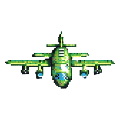 bomber aircraft that looks like a crocodile sticker