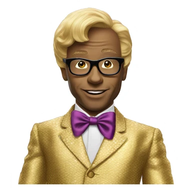 Goldmember from Austin powers sticker