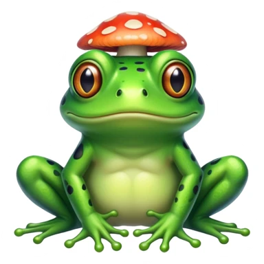 Frog doing drugs sticker