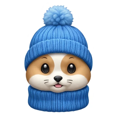 Winter Beanie Pet sticker
