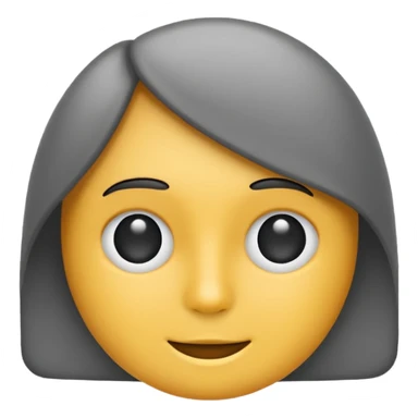 gender neutral symbol, gray color, classic emoji style, suitable for Discord role icon sticker