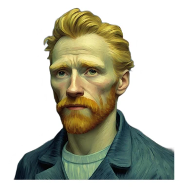 La nuit étoilée van gogh sticker