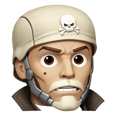 crossbones brock rumlow from captain america: civil war sticker