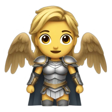 Valkyrie with wings  sticker