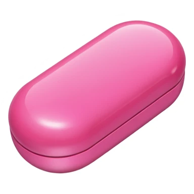 pink medication sticker