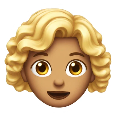 Emoji mit slay nägeln sticker