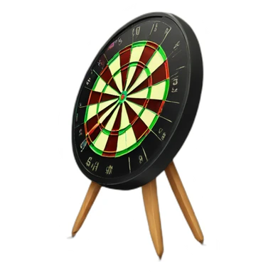 dart board sticker