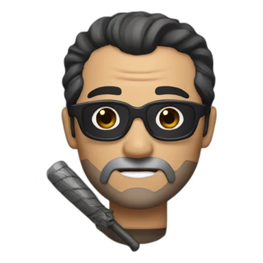 Lucille bat negan sticker