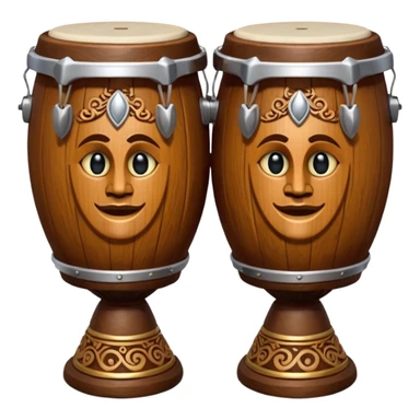 Damaru drums of lord shiva sticker