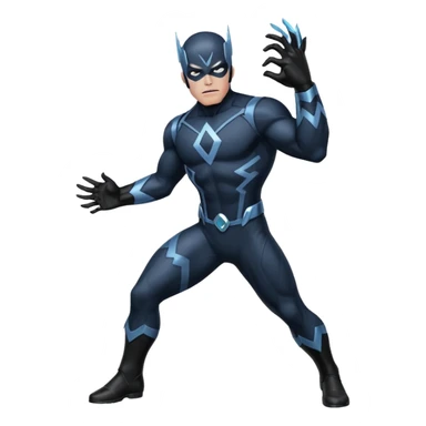 marvel character black bolt sticker