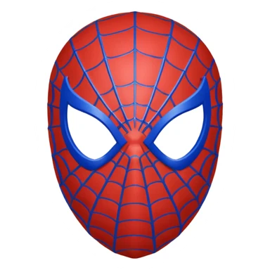 Spiderman head sticker