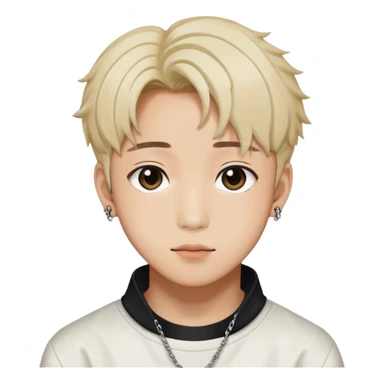 Bang Chan from Stray Kids, K-pop idol sticker