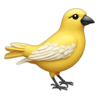 Flour canary sticker