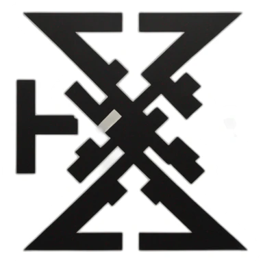 Nazi Swastika flag brutalist nice sticker