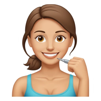Beautiful light brunette missing her muscular bald beard husband sticker