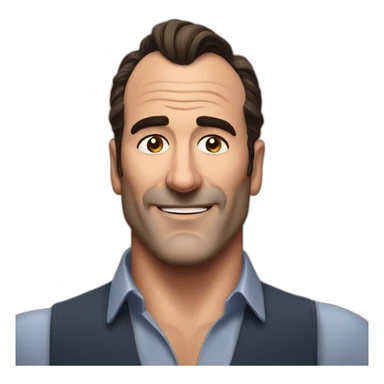 Jean Dujardin sticker