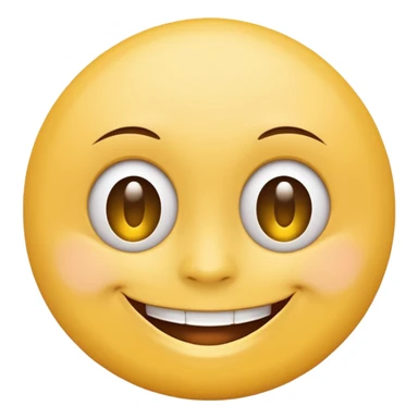 fake smile normal emoji sticker