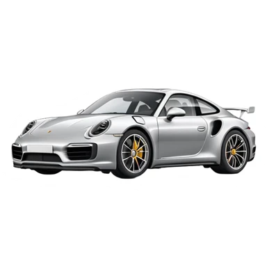 Porsche 911 Turbo S sticker