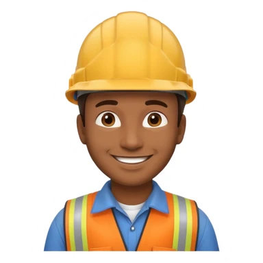 Un homme brun qui est responsable d'une équipe de contrôle non destructif sticker