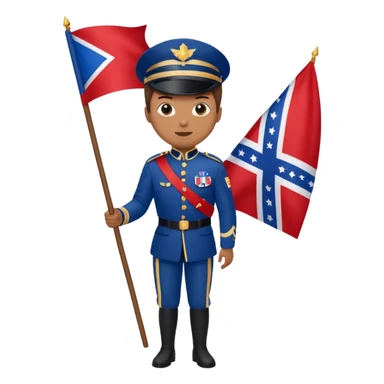 color guard from Parade Marchers sticker