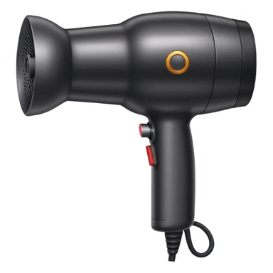 Black Dyson hairdryer  sticker